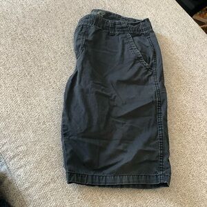 Black cargo shorts